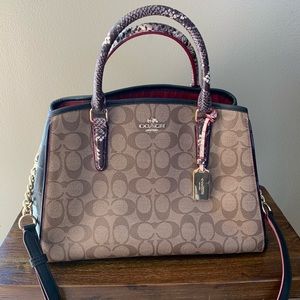 Coach satchel purse crossbody